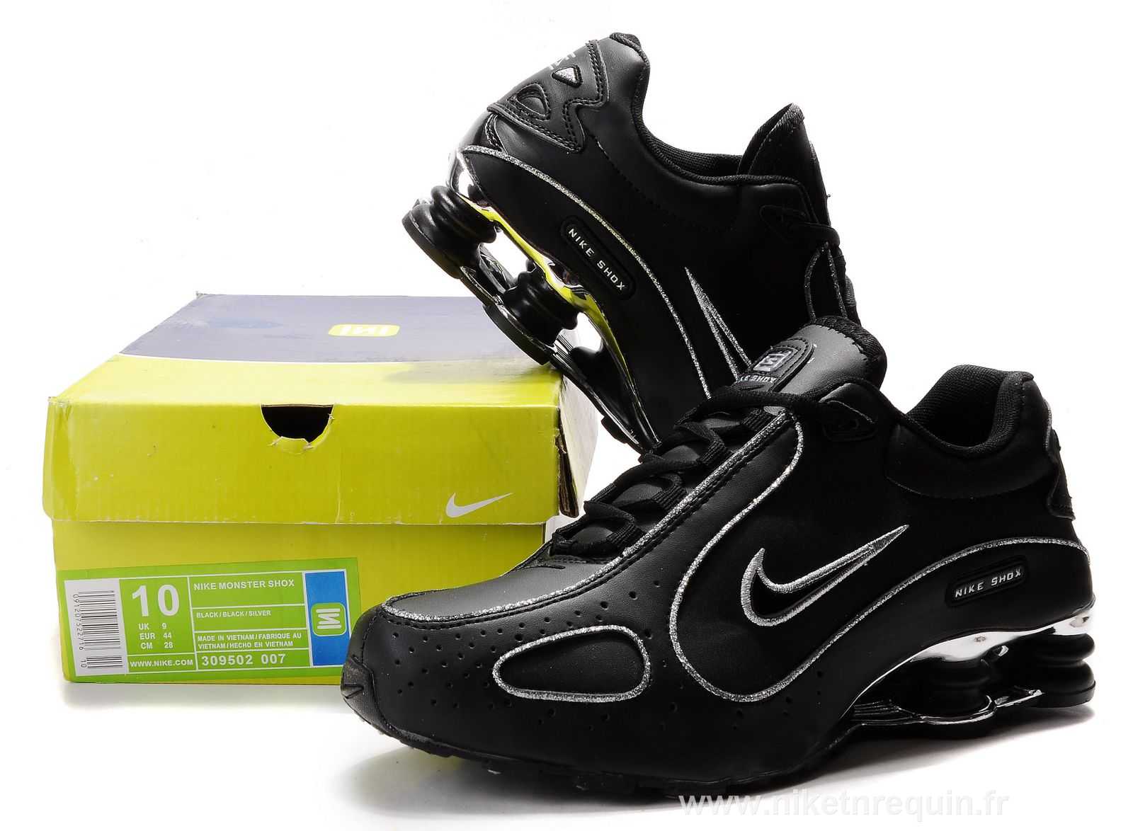 Noir Nike Shox nouvelles baskets (3).JPG